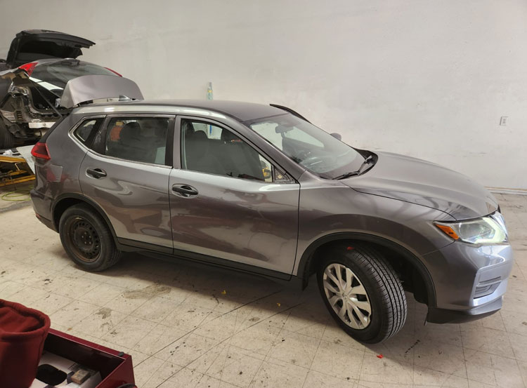 Vehicle after collision repair